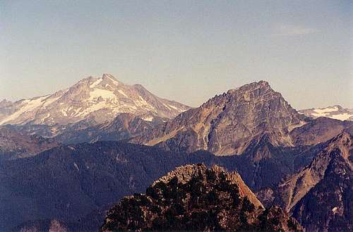 Glacier Peak and Sloan Peak...