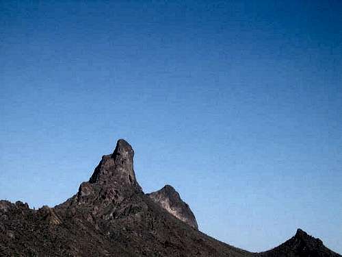 Pichaco peak from the southeast