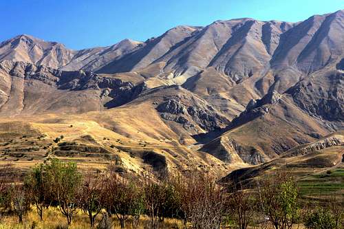 Alborz Mountains near Damavand