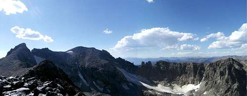 Indian Peaks Traverse:  Shoshoni Peak, Apache Peak, Navajo Peak, Niwot Ridge