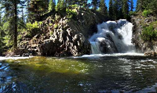 Goose Creek Falls (pano)
