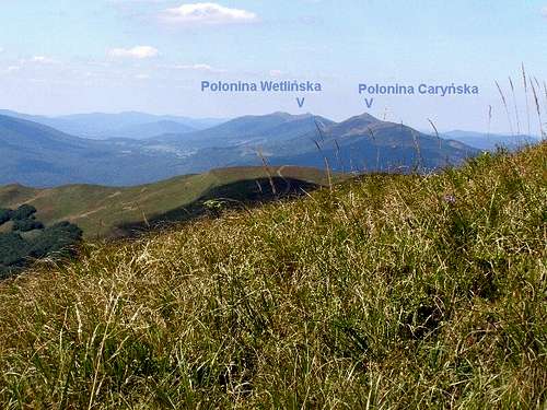 View from summit of Mount Tarnica