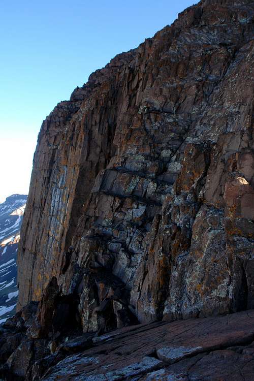 Wetterhorn Peak: summit pitch