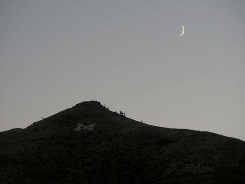 Mount Zion at dusk