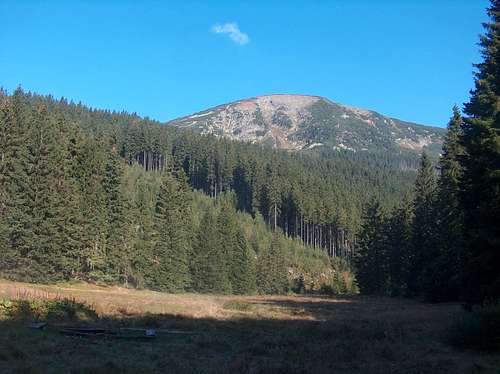 Panorama from Obří důl