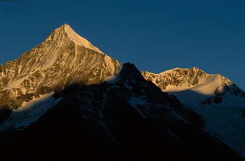 Weisshorn and Bishorn