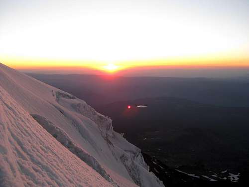 Sunrise High on Mt. Adams