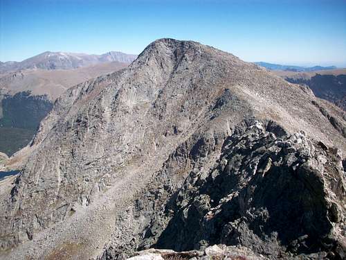 West ridge of Mount Julian