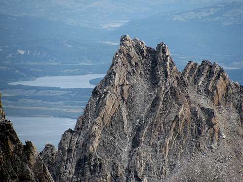 Teewinot from Middle Teton
