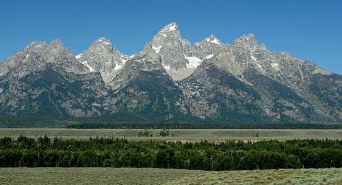 Tetons from near Glacier View Turnout