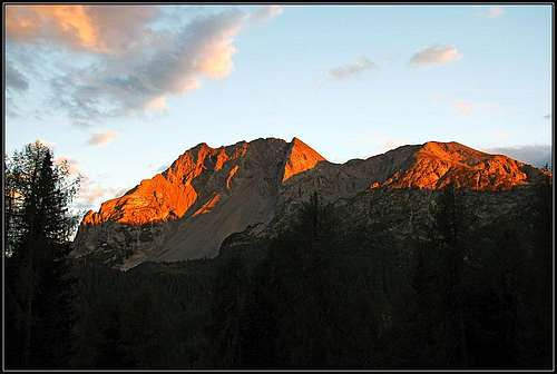 Monte Bivera and Clapsavon