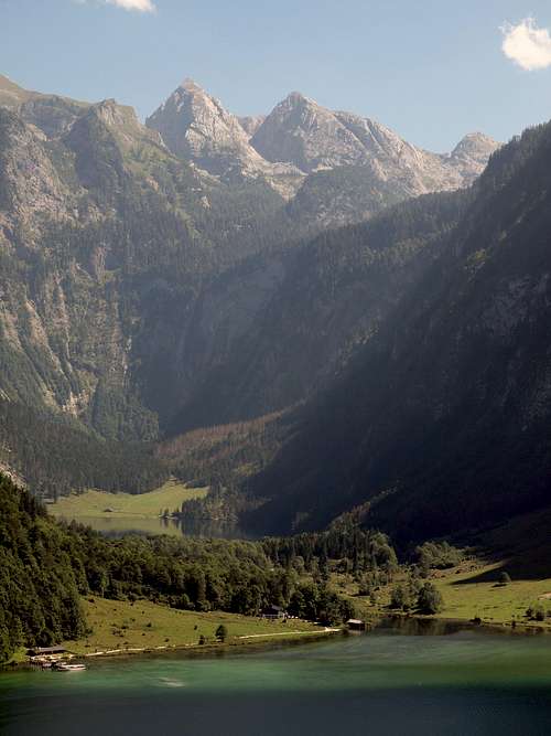 Königssee, Obersee and Teufelshörner