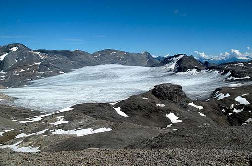The Plaine Morte Glacier