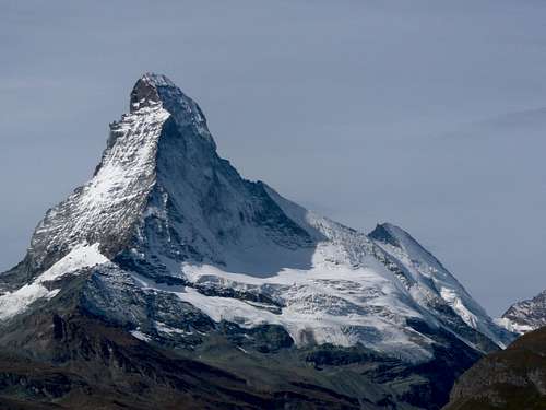 Matterhorn and Dent d'Hérens