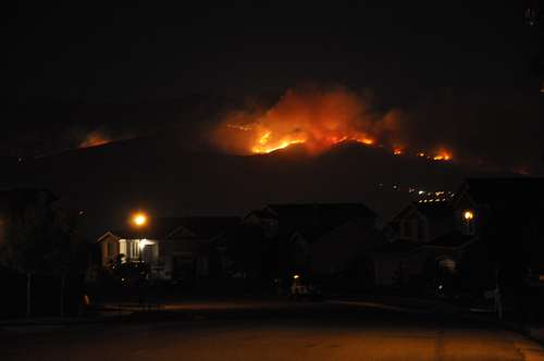 South Mountain on Fire