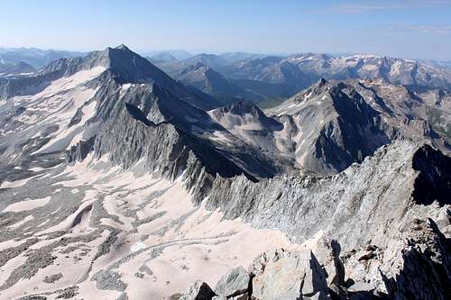 the ridge between Capitol and Snowmass