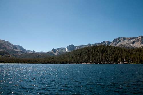 Mammoth Crest from Lake Mary
