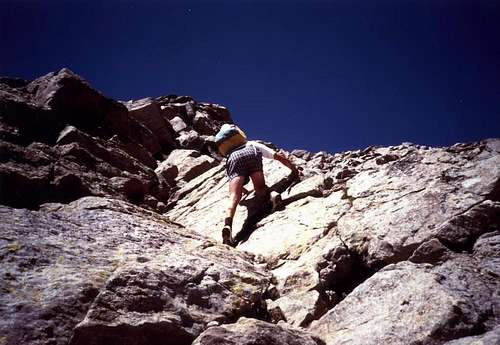 First Ascent on MOUNT EMILIUS  S-SW Face June 1994