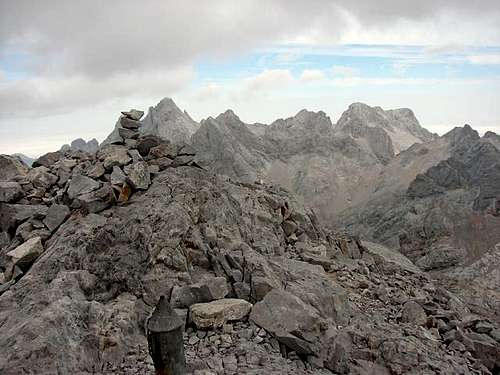 Torre Blanca's summit