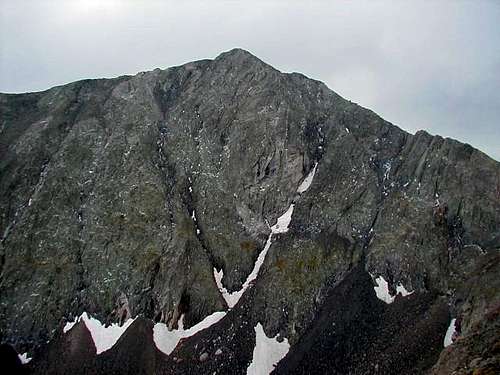 Bushnell Peak's north face,...