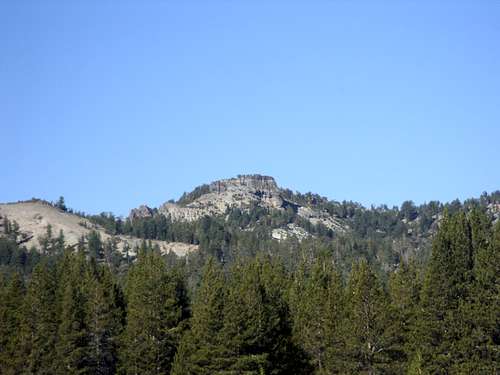 Peak 9773 from the Tahoe Meadows Trailhead