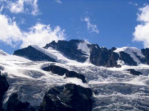 Gran Paradiso east face from...