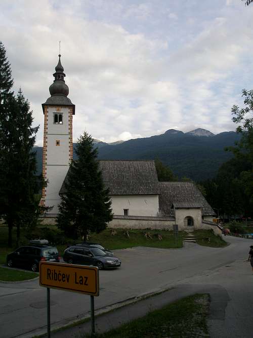 Ribčev Laz church