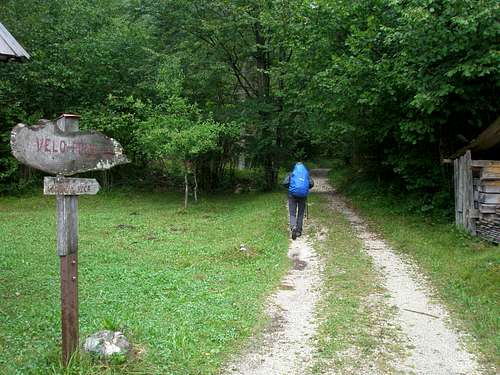 Path to Velo Polje