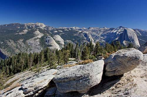 Yosemite high country from Sentinel Dome
