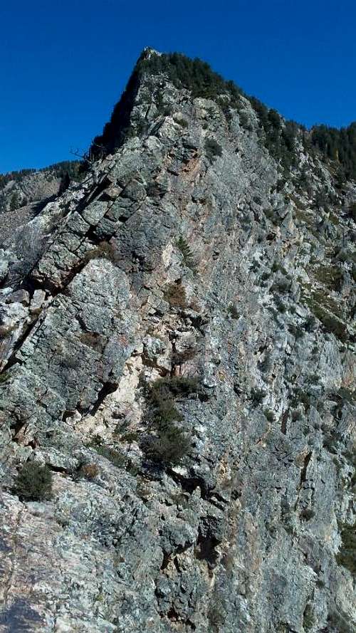 Triangular Peak is the most difficult peak in Wasatch