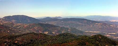 North from Mt. St. Helena