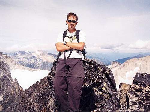 Me on the summit of Austera...