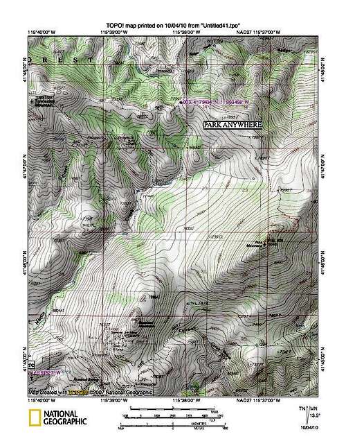 Pine Mountain area map 3
