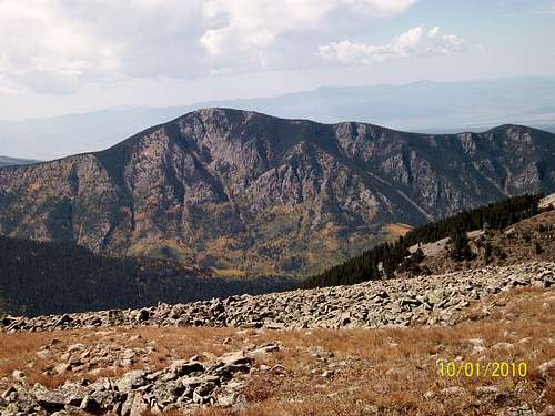 Jicarita Peak area