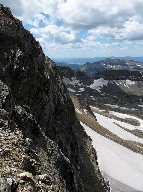 West face of South Teton