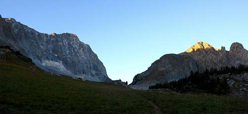 Early morning, Capitol Peak approach