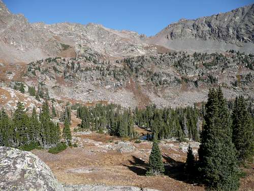 N. Fork Boulder Creek basin