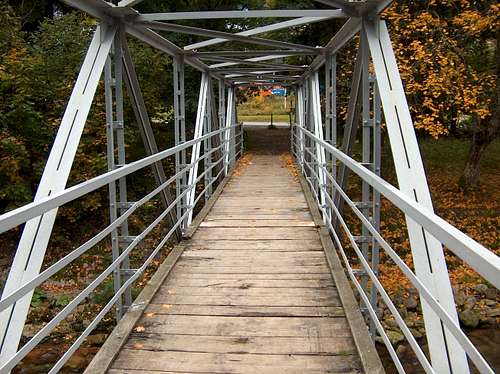 Bridge in Špindlerův Mlýn