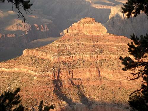 Grand Canyon Mesa at Sunset