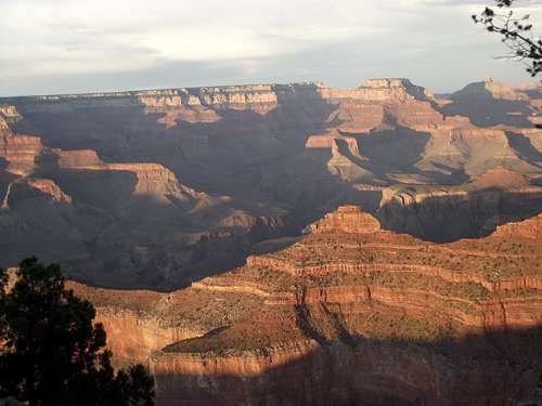 Evening Falls Over Grand Canyon