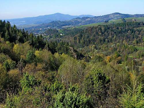 View toward Szczawnica
