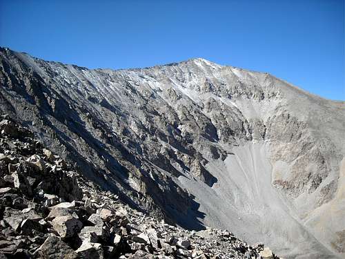 Northeast face of Mt. Antero