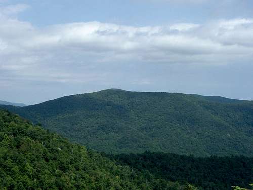 Fork Mountain from Bearfence