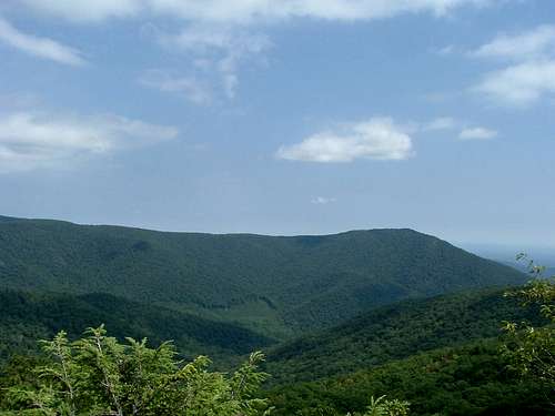 Bluff Mountain from Bearfence