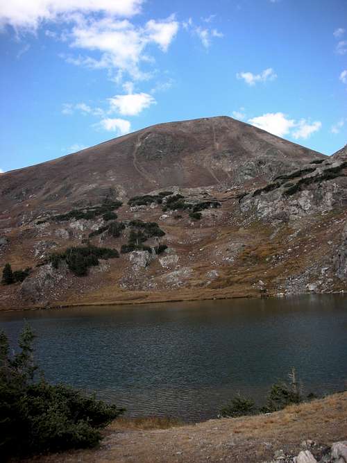 Parika Peak and Parika Lake