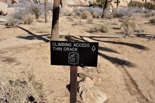 Thin Crack sign...