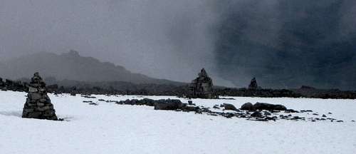 Ben Nevis summit plateau