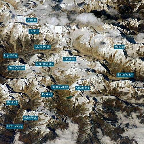 Satellite photo of the region...