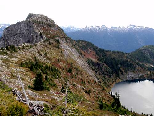 Trappers Peak And Lower Thornton Lake