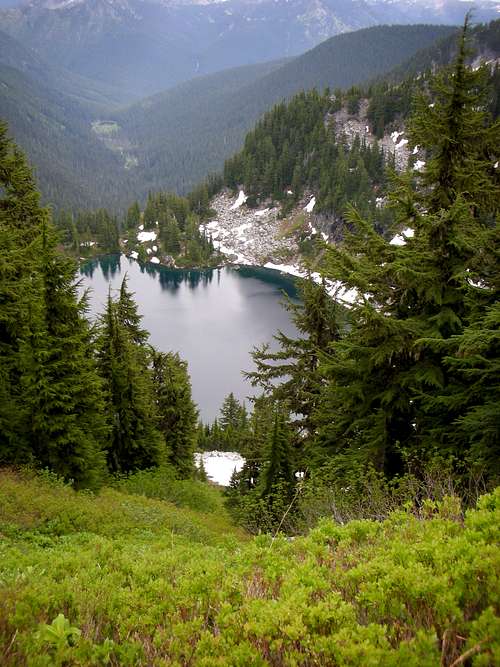 Trap Lake from Ridge to Nimbus